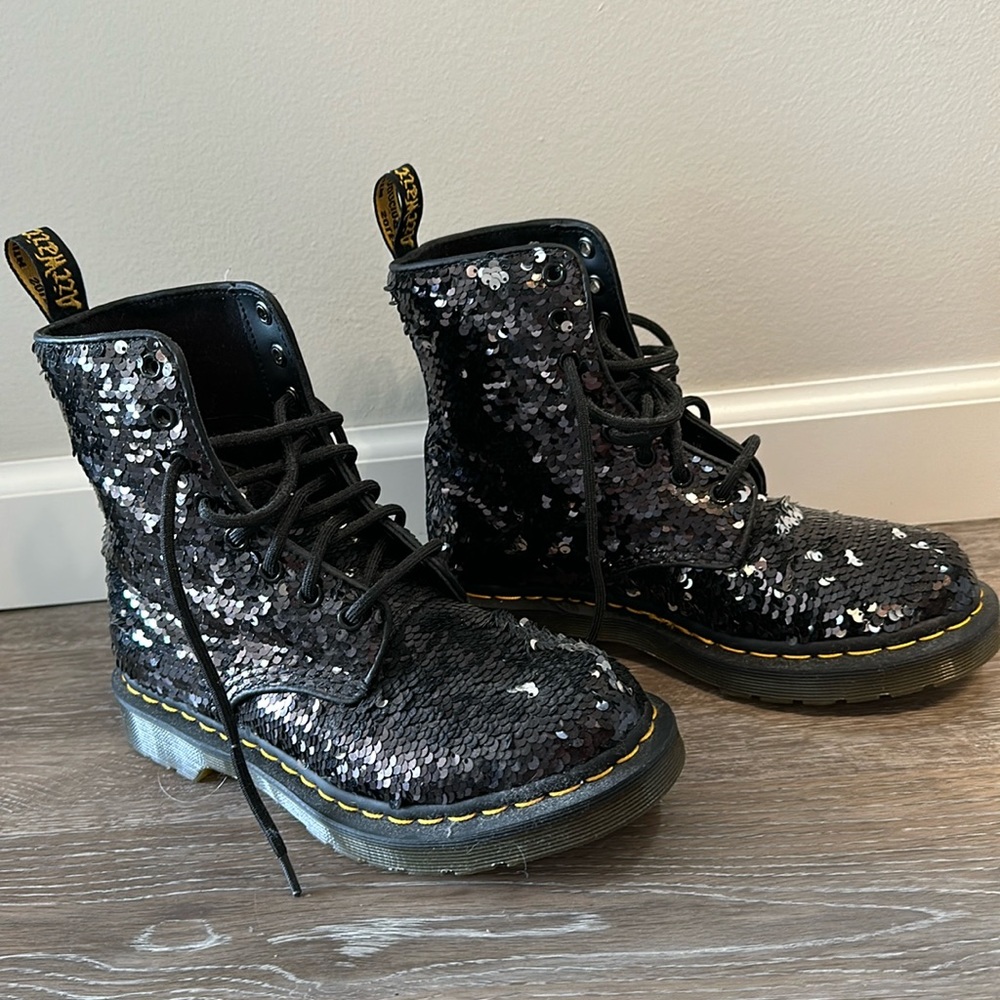 Dr. Martens 1460 Pascal Sequin Boots